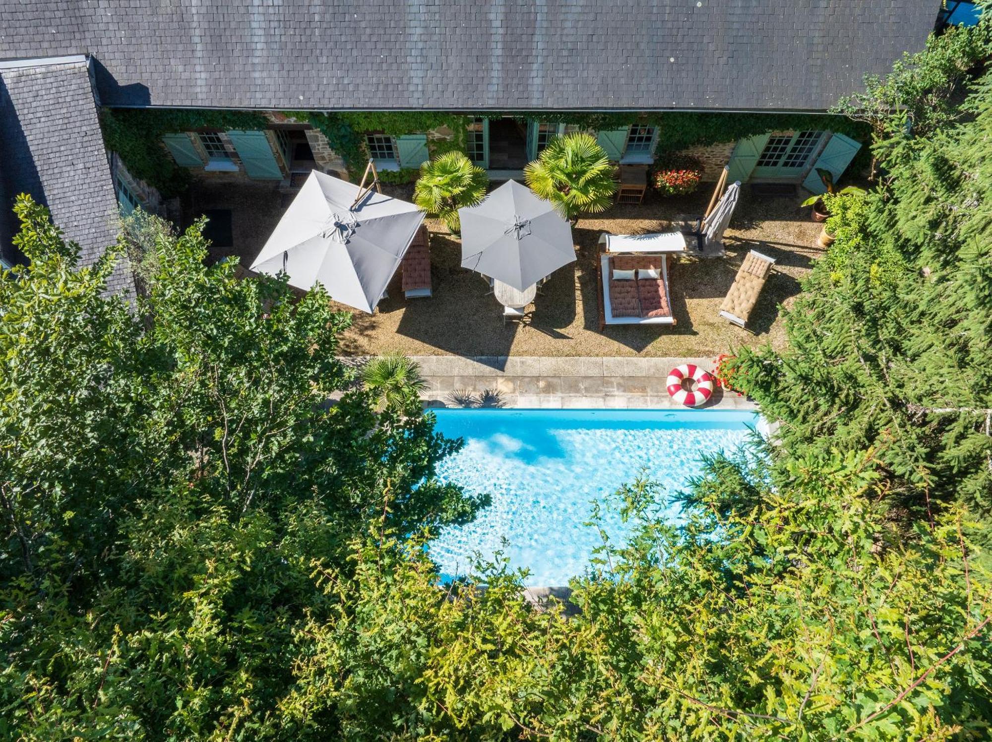 Maison D'Hotes Les Jardins Saint Eloi Le Lonzac Exterior photo